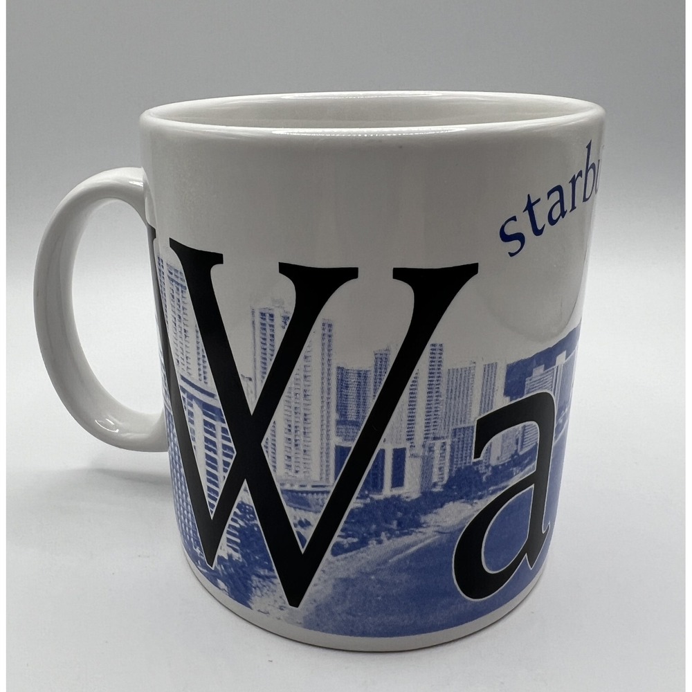 STARBUCKS COFFEE - 2007 WAIKIKI - CITY MUG  - 20 oz Ceramic Mug Cup
